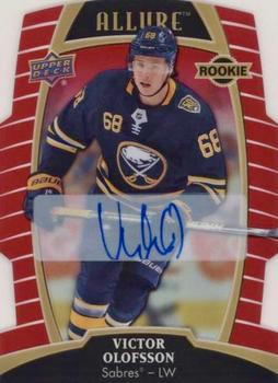 2019-20 Upper Deck Allure - Red Rainbow Autographs #88 Victor Olofsson Front