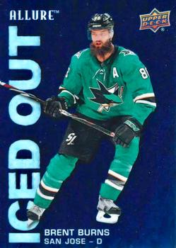 2019-20 Upper Deck Allure - Iced Out #IO-BB Brent Burns Front