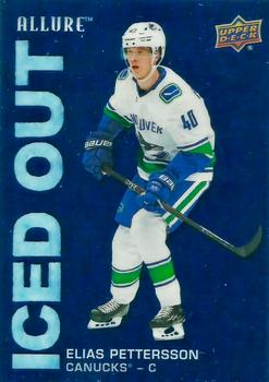 2019-20 Upper Deck Allure - Iced Out #IO-EP Elias Pettersson Front