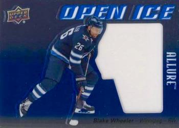 2019-20 Upper Deck Allure - Open Ice #OI-BW Blake Wheeler Front