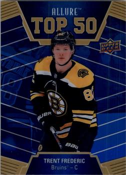 2019-20 Upper Deck Allure - Top 50 Blue #T50-6 Trent Frederic Front