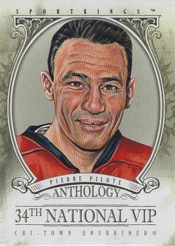 2013 Sportkings Anthology 34th National VIP #VIP-06 Pierre Pilote Front