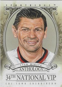 2013 Sportkings Anthology 34th National VIP #VIP-08 Stan Mikita Front