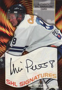 2004-05 SHL Elitset - SHL Signatures Series A #NNO Mikko Peltola Front