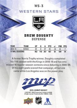 2019-20 Upper Deck MVP - Western Stars #WS-3 Drew Doughty Back