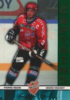 2002-03 Swedish SHL Elitset - Team Captains #TC8 Pierre Hedin Front