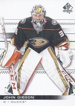 2019-20 SP Authentic #12 John Gibson Front
