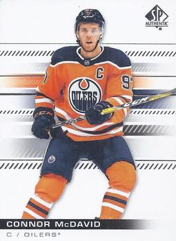 2019-20 SP Authentic #19 Connor McDavid Front