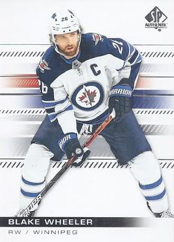 2019-20 SP Authentic #95 Blake Wheeler Front