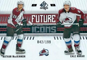 2019-20 SP Authentic #124 Nathan MacKinnon / Cale Makar Front