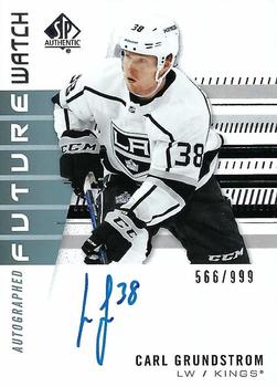 2019-20 SP Authentic #160 Carl Grundstrom Front