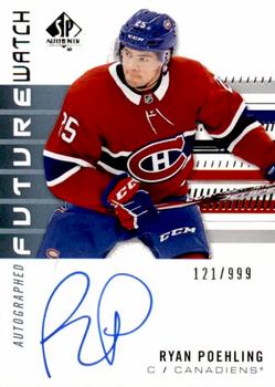 2019-20 SP Authentic #161 Ryan Poehling Front