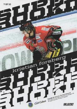 2010-11 SHL Elitset - Super Rookies #7 Kristian Forsberg Back
