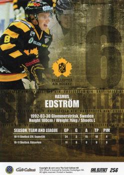 2011-12 SHL Elitset - Limited Edition Parallel #256 Rasmus Edström Back