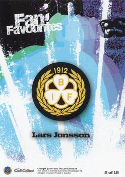 2011-12 SHL Elitset - Fan Favourites #2 Lars Jonsson Back