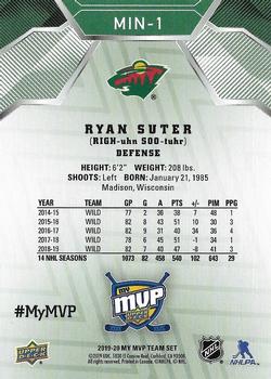 2019-20 Upper Deck My MVP Minnesota Wild  #MIN-1 Ryan Suter Back