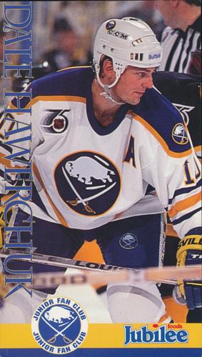 1992-93 Jubilee Foods Kids Club Buffalo Sabres #NNO Dale Hawerchuk Front