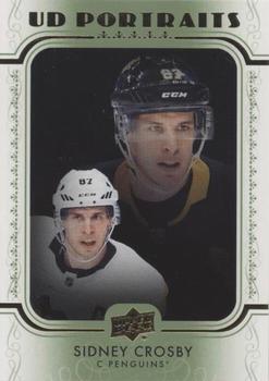 2019-20 Upper Deck - UD Portraits Green #P-1 Sidney Crosby Front