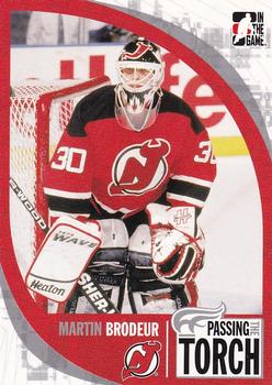 2005-06 In The Game Passing the Torch #02 Martin Brodeur Front