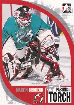 2005-06 In The Game Passing the Torch #06 Martin Brodeur Front