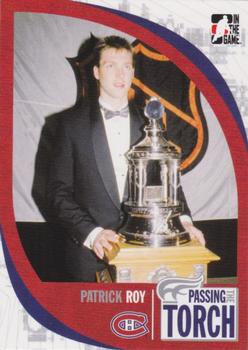 2005-06 In The Game Passing the Torch #20 Patrick Roy Front