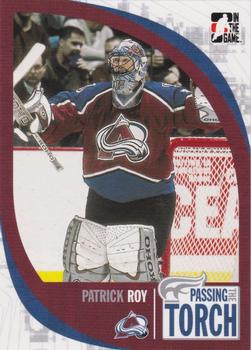 2005-06 In The Game Passing the Torch #24 Patrick Roy Front