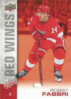 2019-20 Upper Deck Tim Hortons Detroit Red Wings #2 Robby Fabbri Front