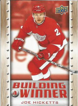 2019-20 Upper Deck Tim Hortons Detroit Red Wings - Building a Winner #BW-7 Joe Hicketts Front