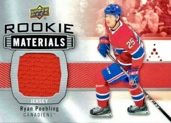 2019-20 Upper Deck - Rookie Materials #RM-RP Ryan Poehling Front