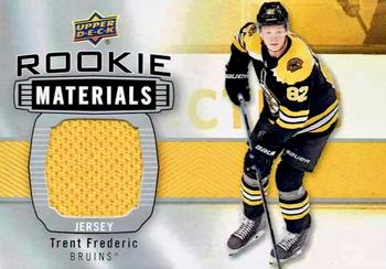2019-20 Upper Deck - Rookie Materials #RM-TF Trent Frederic Front
