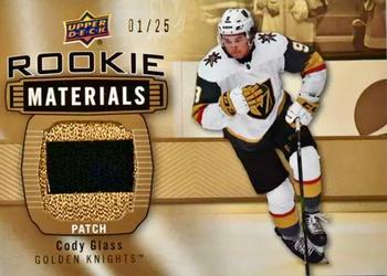 2019-20 Upper Deck - Rookie Materials Patch #RM-CG Cody Glass Front