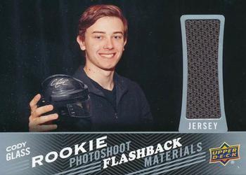 2019-20 Upper Deck - Rookie Photoshoot Flashback Materials #RPF-CG Cody Glass Front