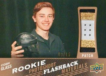 2019-20 Upper Deck - Rookie Photoshoot Flashback Materials Patch #RPF-CG Cody Glass Front