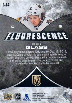2019-20 Upper Deck - Fluorescence #F-14 Cody Glass Back