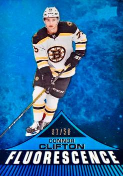 2019-20 Upper Deck - Fluorescence Blue #F-13 Connor Clifton Front