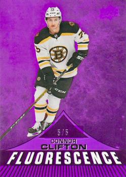 2019-20 Upper Deck - Fluorescence Magenta #F-13 Connor Clifton Front