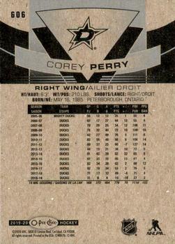 2019-20 Upper Deck - 2019-20 O-Pee-Chee Update #606 Corey Perry Back