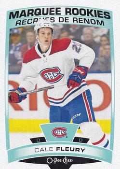 2019-20 Upper Deck - 2019-20 O-Pee-Chee Update #636 Cale Fleury Front
