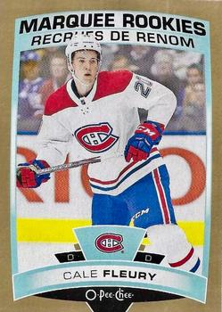 2019-20 Upper Deck - 2019-20 O-Pee-Chee Update Gold #636 Cale Fleury Front