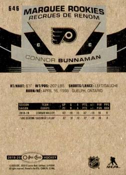 2019-20 Upper Deck - 2019-20 O-Pee-Chee Update Red #646 Connor Bunnaman Back