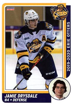 2019-20 Choice Erie Otters (OHL) #5 Jamie Drysdale Front