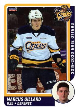 2019-20 Choice Erie Otters (OHL) #8 Marcus Gillard Front