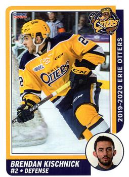 2019-20 Choice Erie Otters (OHL) #14 Brendan Kischnick Front