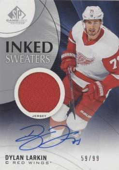 2019-20 SP Game Used - Inked Sweaters #IS-DL Dylan Larkin Front