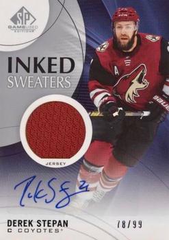 2019-20 SP Game Used - Inked Sweaters #IS-DS Derek Stepan Front