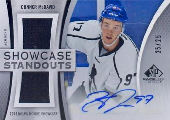 2019-20 SP Game Used - Showcase Standouts Jersey Autographs #SS-CM Connor McDavid Front