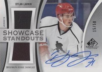 2019-20 SP Game Used - Showcase Standouts Jersey Autographs #SS-DL Dylan Larkin Front