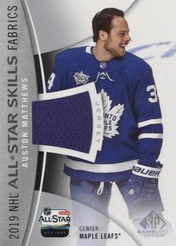 2019-20 SP Game Used - 2019 NHL All-Star Skills Fabric #AS-AM Auston Matthews Front