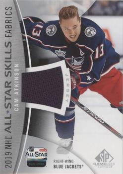 2019-20 SP Game Used - 2019 NHL All-Star Skills Fabric #AS-CA Cam Atkinson Front