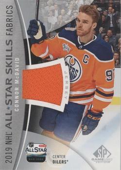 2019-20 SP Game Used - 2019 NHL All-Star Skills Fabric #AS-CM Connor McDavid Front